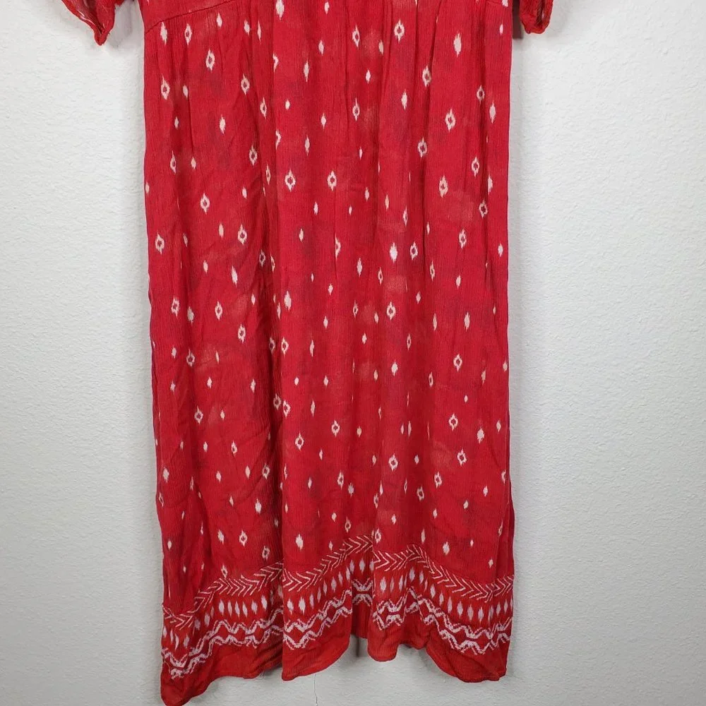 Knox Rose Red Midi Dress - Picture 10 of 11